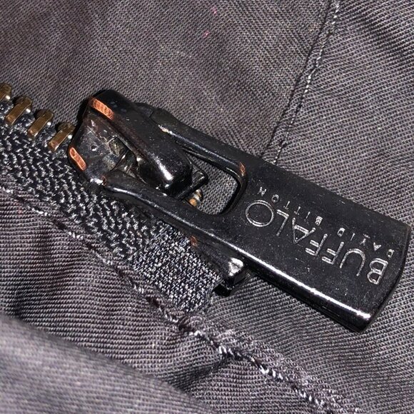 Buffalo David Bitton Grey Cotton Light Jacket M - Picture 13 of 16